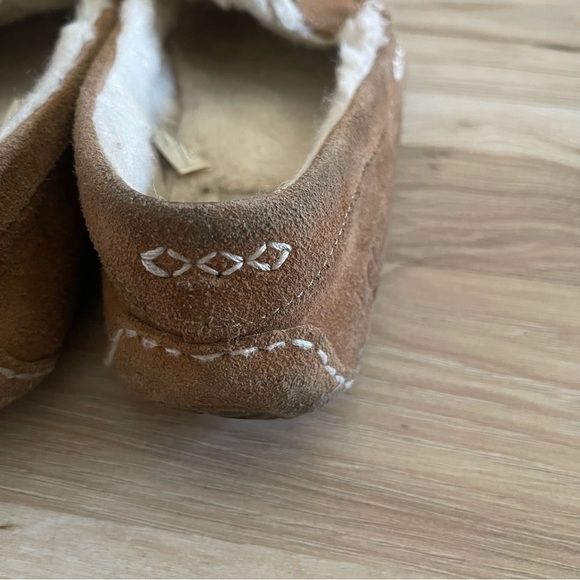 UGG Brown and White Moccasins for Women - Picture 8 of 11